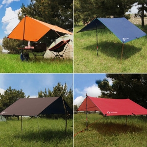 BRS  캠핑 미니멀 렉타 타프 백패킹 그늘막 차양막 가림막 차박 천막 220 150