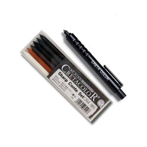 열린화방 크레타칼라 샤프콘테 set 7본/콘테/콩테/드로잉/미술용품/화방용품