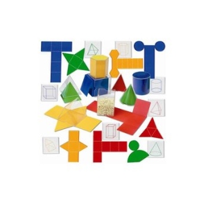 러닝리소스 입체도형전개도세트