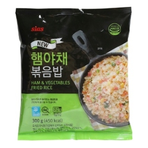 시아스  햄야채 볶음밥 300g