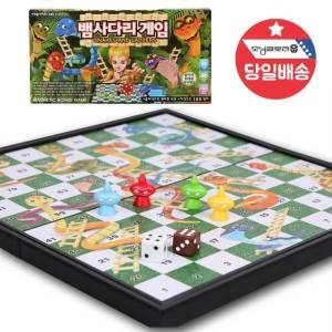 바니랜드  자석 뱀사다리 게임 주사위게임 장난감 4인이상 보드게임 어린이 크리스마스 생일 선물