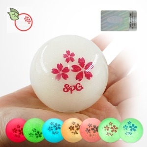 SPG  삿포로 파크골프 공 스파클제이 4피스 볼 한국정식수입 대회공인구