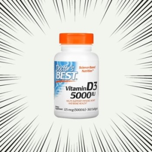 닥터스베스트 비타민 D3 5000 IU 360캡슐