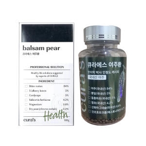 큐라에스 여주환 100g 여주 뽕잎 동충하초 함초 / 써클