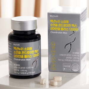 백년누리 소유래 소연골 상어연콘드로이친 맥스 플러스 12000 4통