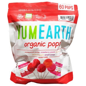 야미얼스  유기농 막대사탕 419g 60개입 유기농사탕