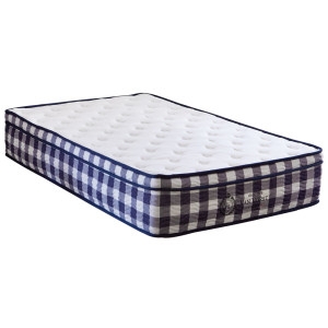 베스트리빙 체크 퀵 필로우탑 롤팩매트리스 독립스프링 침대매트리스 SS/Q/K 슈퍼싱글 퀸 킹 메트리스 매트리스