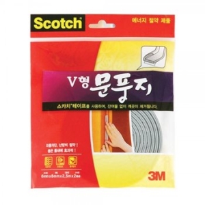 VCJ5MO4Q 문풍지 V형 23502개입/ 6mmx8mmx2.5M 1개