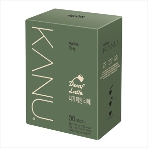 동서식품 카누 태풍몰 디카페인 라떼 30Tx2개