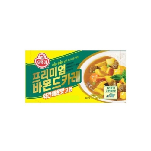 오뚜기  프리미엄 바몬드카레 매운맛고형 200g
