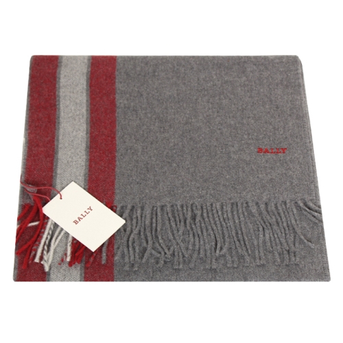 발리 로고 스트라이프 울 캐시미어 스카프 M7GT465T 8J458