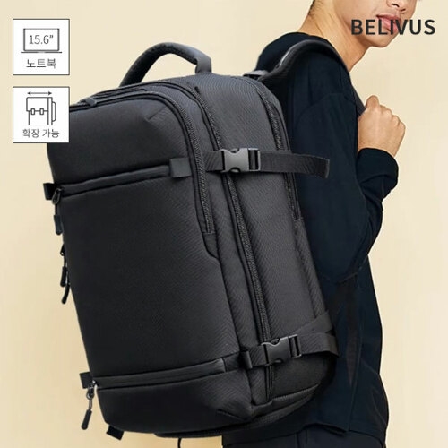NS홈쇼핑 빌리버스 남성백팩 BSZ406 여행용백팩 노트북백팩 데일리가방 쇼핑도 건강하게  NS홈쇼핑