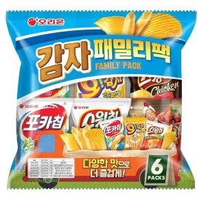 오리온  감자 패밀리팩 180g