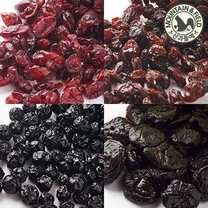 산과들에  미국 캘리포니아 건과일 건포도1kg 블루베리100gx3 건크랜베리