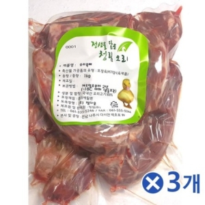 청림농원  청림 오리 목뼈 1kg