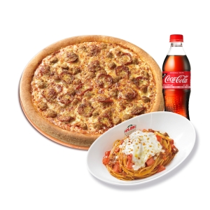 오리지널 존스 페이버릿 L +파파스 파스타 미트 +코카-콜라500ml