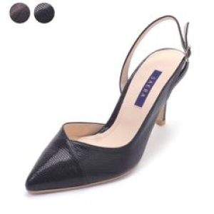 세라 여성 양가죽 펄 슬링백 샌들힐 TJG22417 컬러 2종 8CM