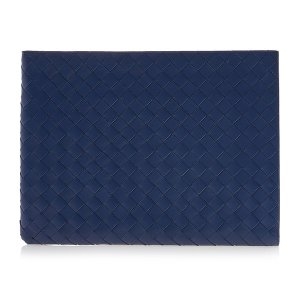 보테가베네타 607479 카키컬러 인트레치아토 위빙 도큐먼트 케이스 지퍼 클러치