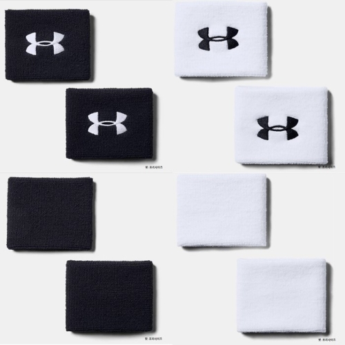 언더아머  남성  UA 3인치 퍼포먼스 리스트밴드 (1276991)