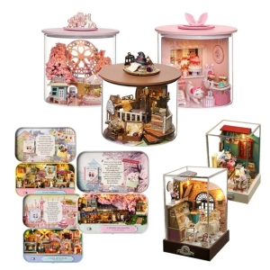 아디코  DIY/미니어처 하우스 만들기 키트 / 드림박스