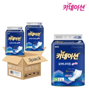 카네이션 오버나이트 장시간용 패드형 28개