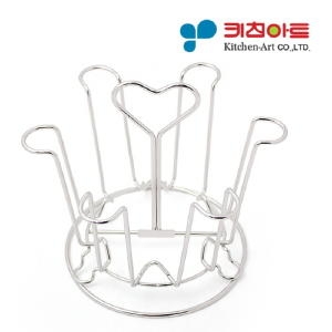 키친아트  원형 컵걸이 컵홀더 컵받침 컵건조대 걸이