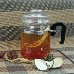 수인 a독일산 쇼트듀란 내열 유리약탕기 SN-1128HG 독일산 약탕기3.0L