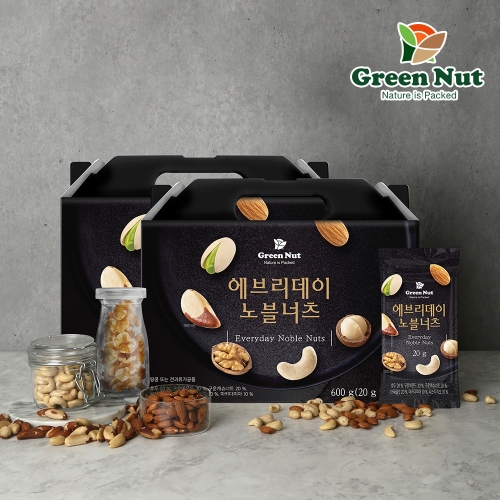 그린너트 에브리데이 노블너츠 선물세트 20g 30개입