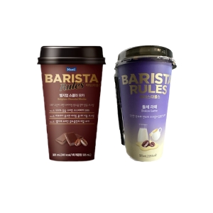 매일유업 바리스타룰스 325mlx20컵 벨지엄쇼콜라모카10+돌체라떼10