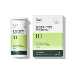 코스맥스엔비티 라엘밸런스 질 건강 리스펙타 프로바이오틱스 R1 30캡슐