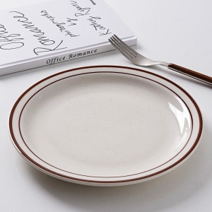 턱스톤 바하마스 원형 접시 3호 카페 스테이크 파스타 디저트 브런치 그릇 플레이트