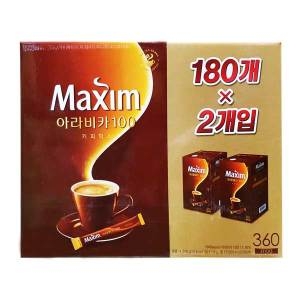 동서식품 맥심 아라비카100 180입 x 2입