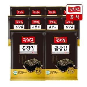 광천김  곱창김 전장김 조미 20g x 10봉