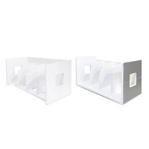 창신리빙 유니크 4칸 책꽂이