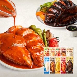 미트리  촉촉통살 닭가슴살 10종 10팩