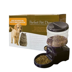 슈퍼멍 퍼펙트 펫 자동급식기 블랙