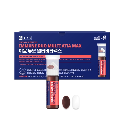 종근당건강 이뮨 듀오 멀티 비타맥스 140ml 7병