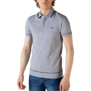 라코스테 프리미엄 반팔카라티 레귤러핏 그레이