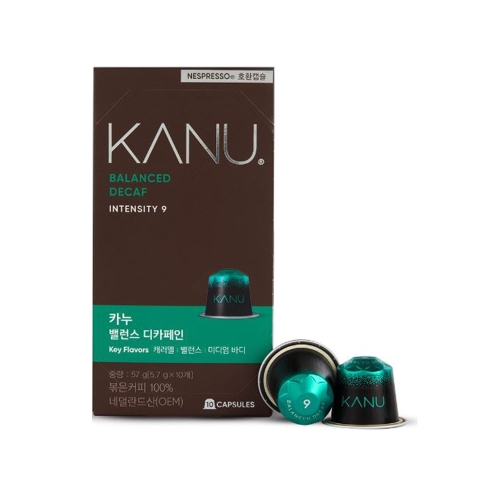 동서식품  카누 밸런스 디카페인 캡슐커피(네스프레소 호환)