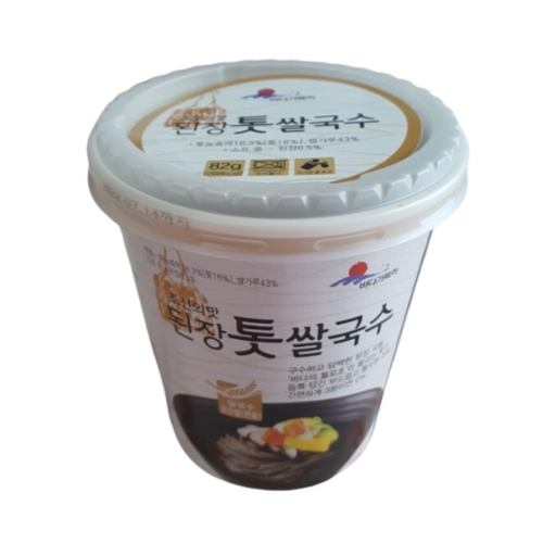 완도바다식품 조선의 맛 된장톳 쌀국수 82g[36개]