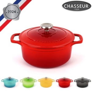 차세르  프리미엄 무쇠주물 양수냄비