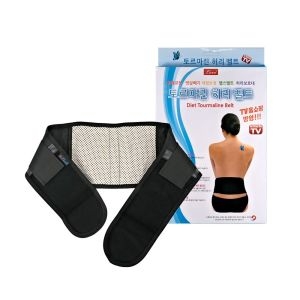 두종  LOVE 토르마린 허리벨트 자가발열 허리보호대