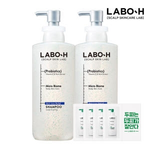 라보에이치 두피쿨링 400ml 2입 +증정
