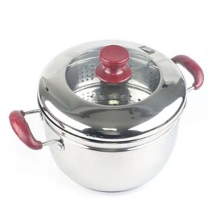 스텐레스  찜솥 찜냄비 찜통 찜기 만두 찜판 2단 24호