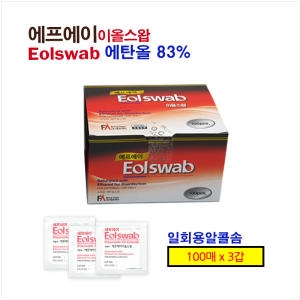 에프에이 이올스왑 알콜솜 300매 일회용 알콜솜