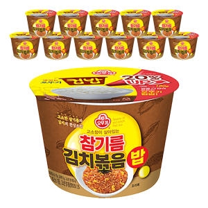 오뚜기  컵밥 참기름김치볶음밥 259g
