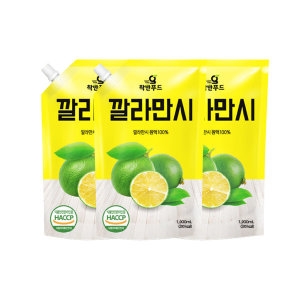 착한푸드 깔라만시 원액 100 1 000ml x 4팩 1000ml