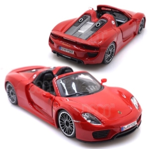 브라고  1 24 포르쉐 918 스파이더 레드 다이캐스트 미니카