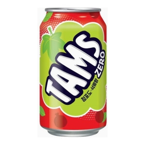 롯데칠성음료 탐스 제로 청포도석류향 355ml