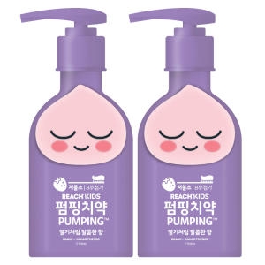 LG생활건강 리치 키즈 피규어 펌핑치약 어피치 160g